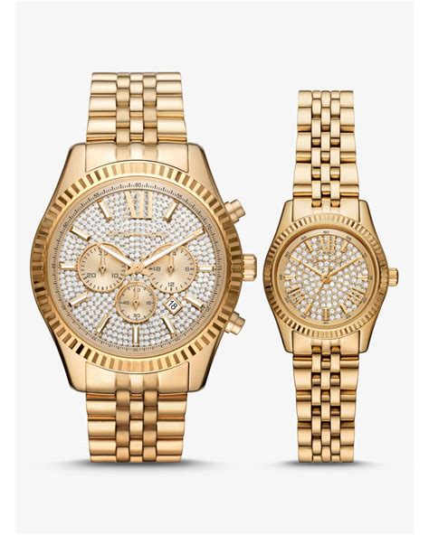 michael kors his and hers watch